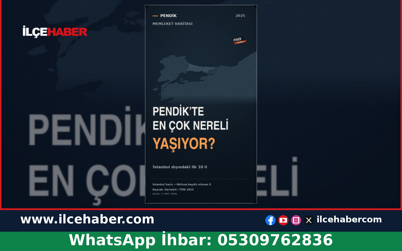 Pendik’te en çok hangi illerden vatandaşlar yaşıyor?