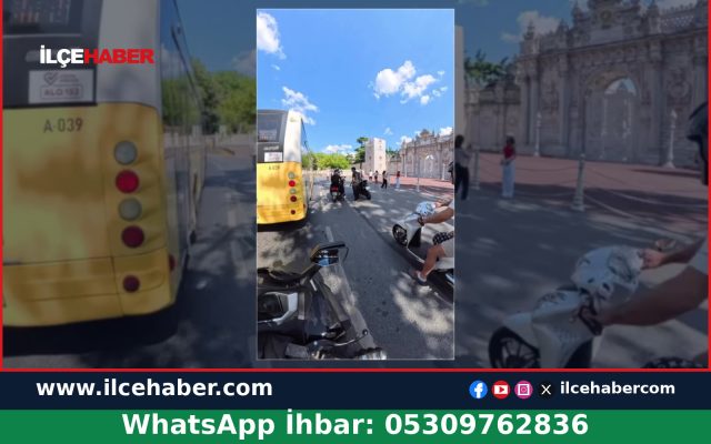 Motosiklet Sürücüsü Fren Arızası Nedeniyle Diğer Motosikletlere Çarptı