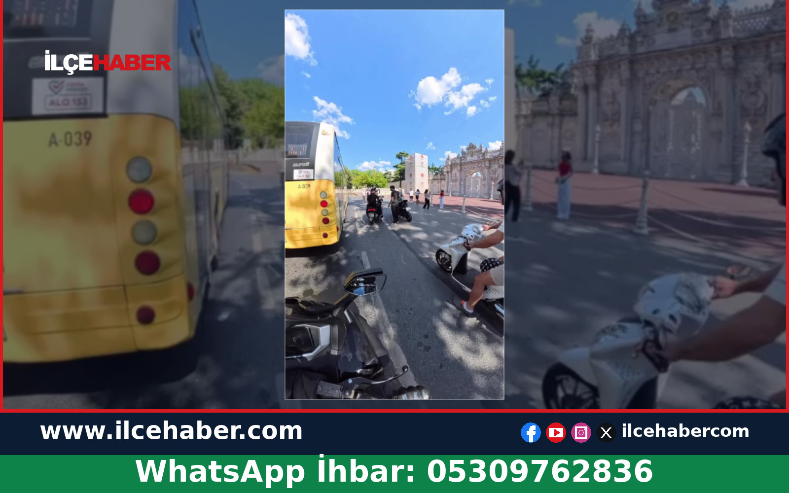 Motosiklet Sürücüsü Fren Arızası Nedeniyle Diğer Motosikletlere Çarptı