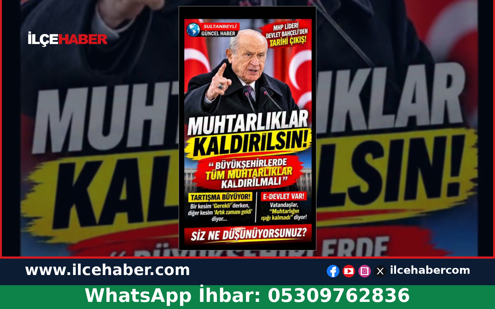 Büyükşehirlerde Muhtarlıkların Kaldırılması Önerisi Yeniden Gündemde