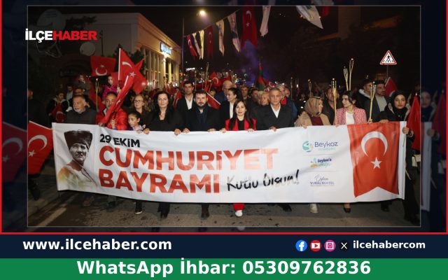 Beykoz’da 29 Ekim Cumhuriyet Bayramı Coşkusu Sokaklara Taştı