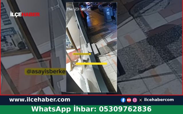 Manisa’da dükkan önündeki Türk bayrağını koparıp yere attılar