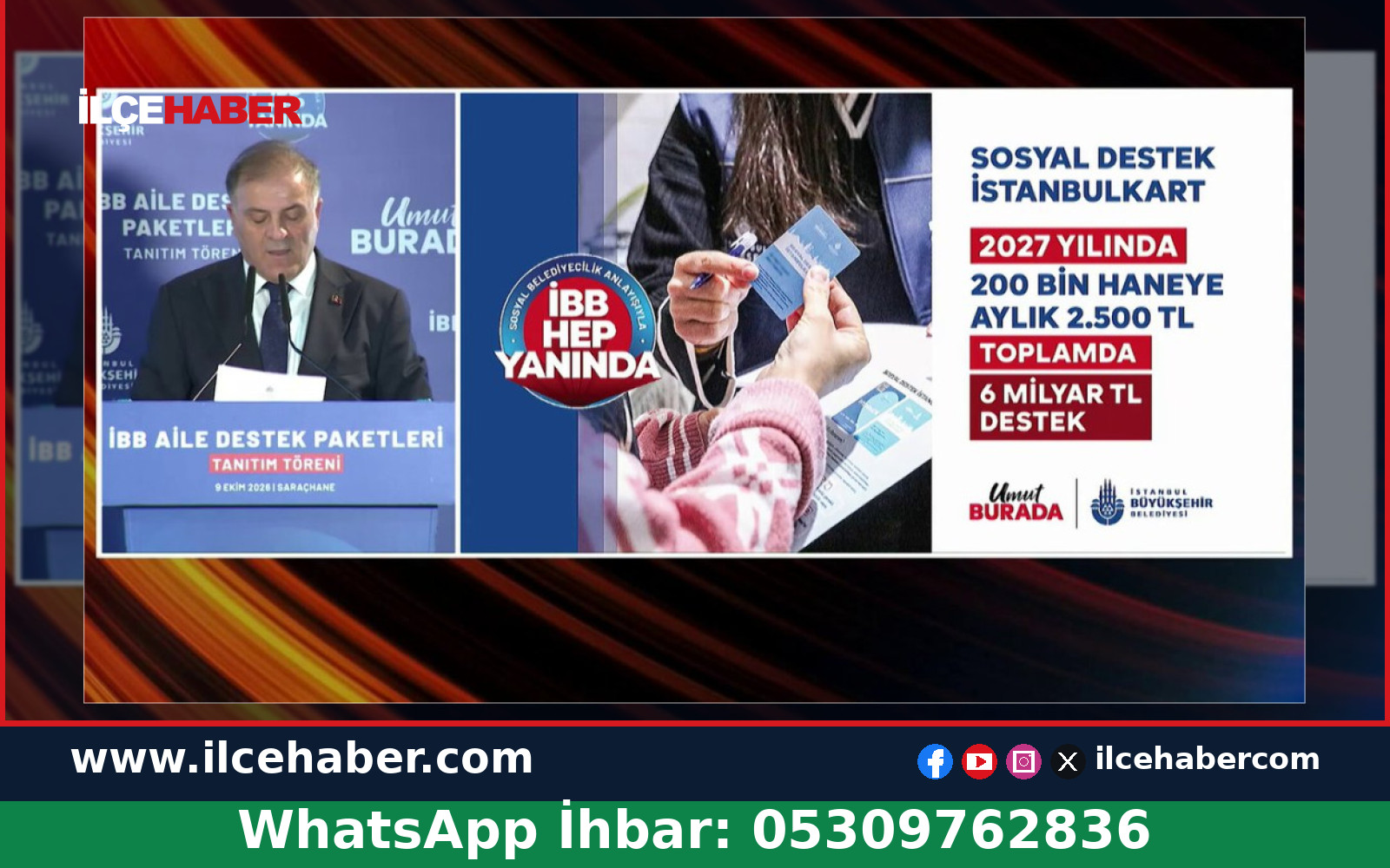 İBB’den 2027 Yılında 200 Bin Vatandaşa Nakdî Destek Hedefi