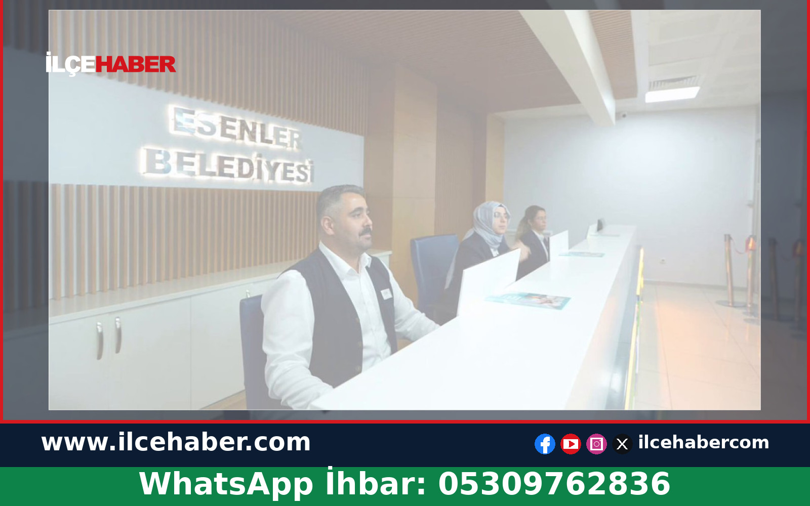 Esenler Belediyesi’nden Komşulara Hizmet Mesajı
