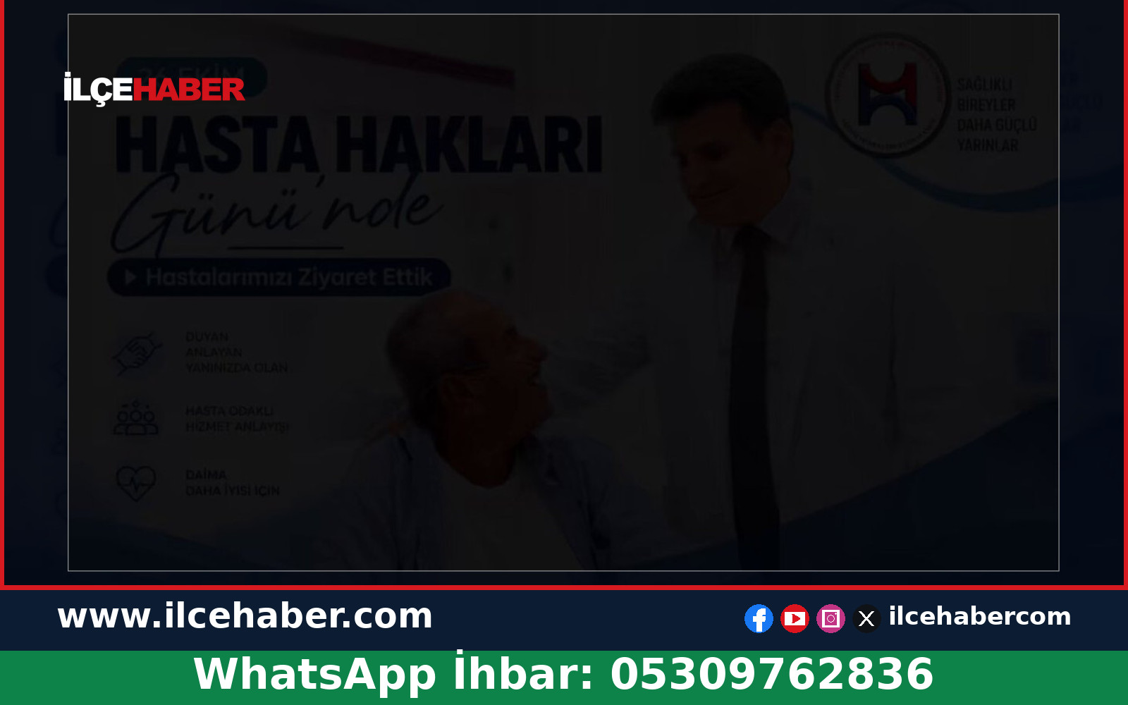 Yedikule Göğüs Hastanesinde Hasta Hakları Günü Ziyareti