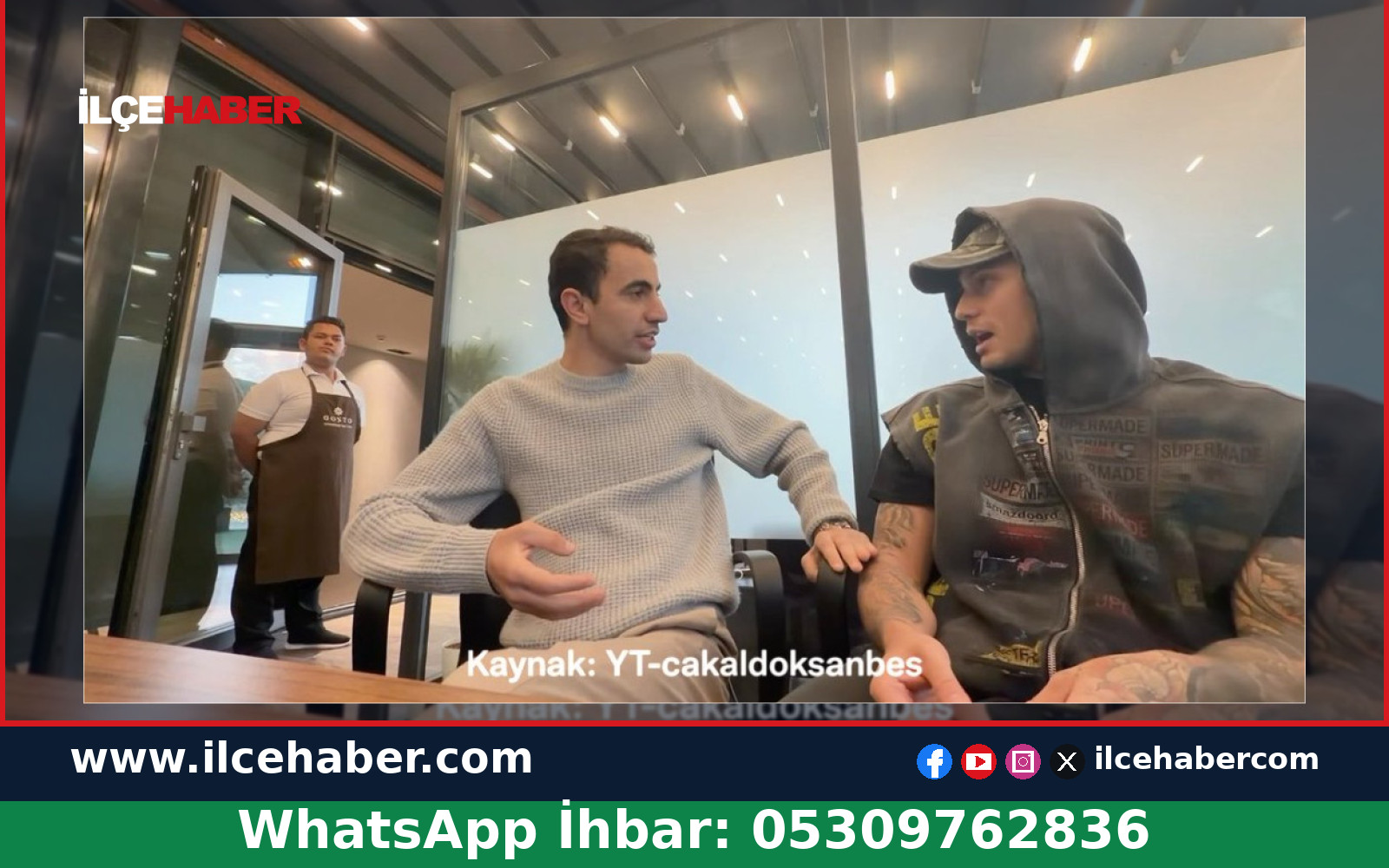 Çakal ve Ebo uzun zaman sonra aynı vlogda bir araya geldi