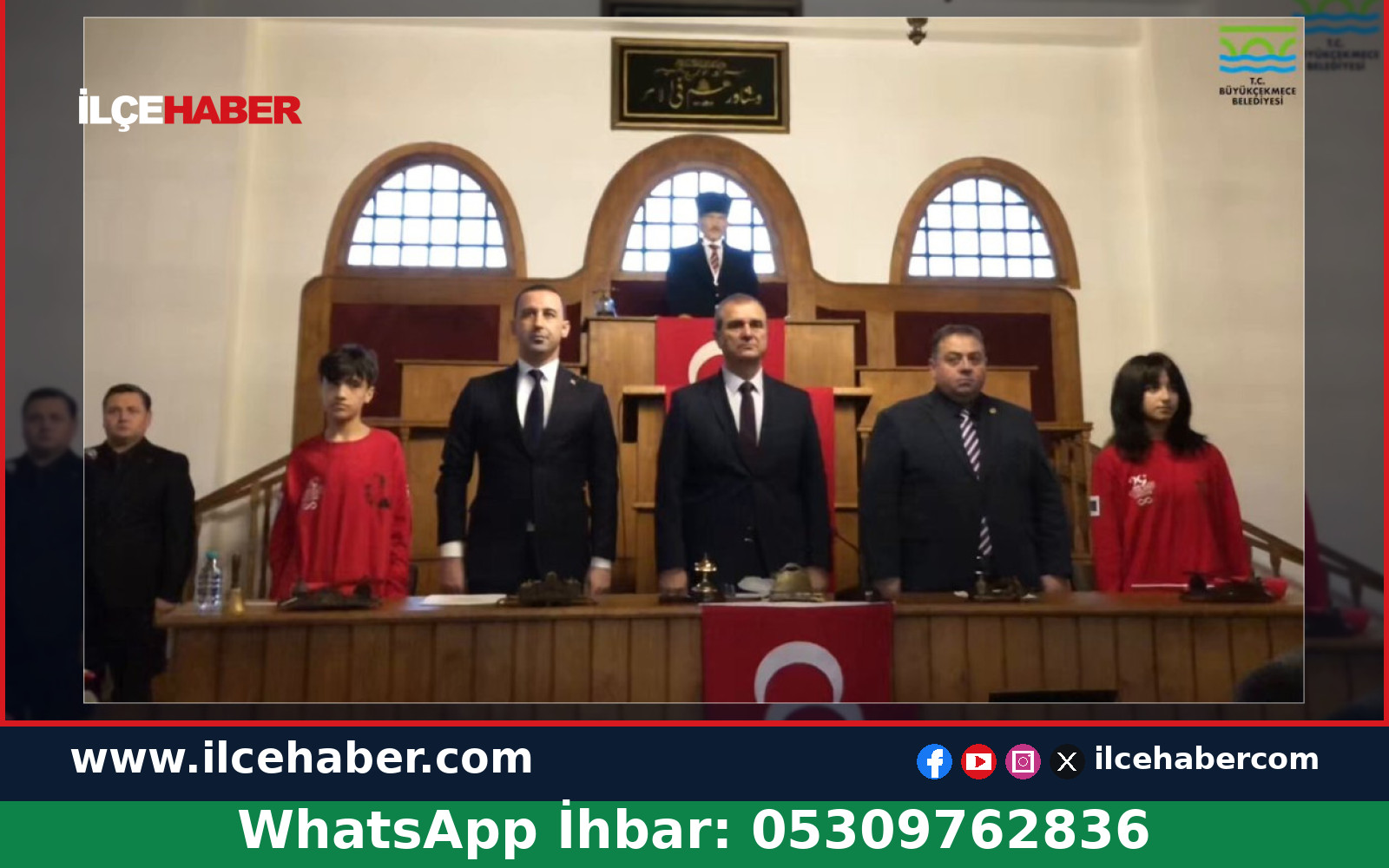 Büyükçekmece Belediyesi’nden Cumhuriyet Mesajı