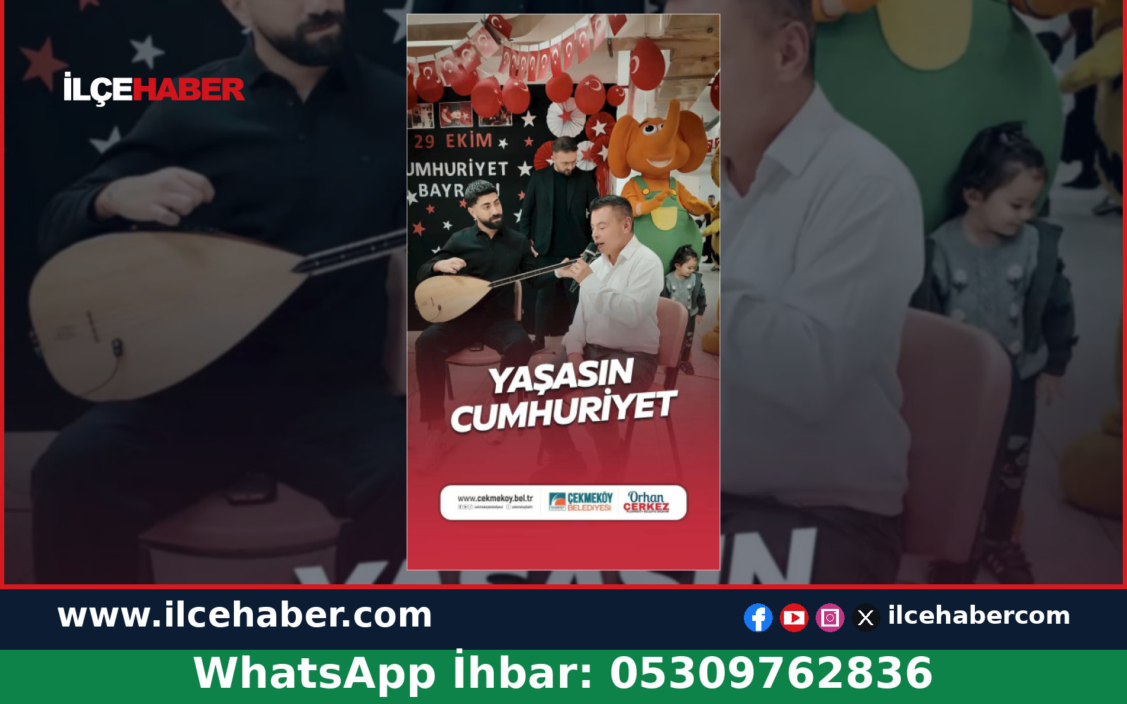 Çekmeköy’de Engelsiz Yaşam Merkezinden Cumhuriyet Kutlaması