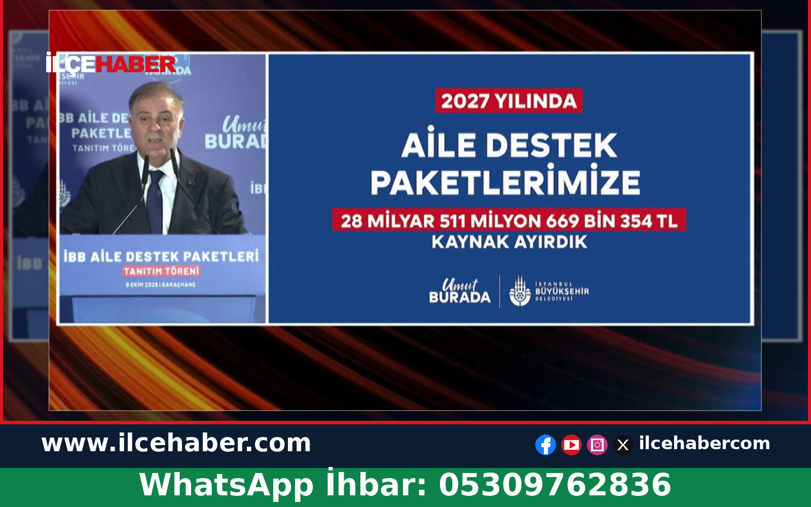 İBB’den 2027 Aile Destek Programı İçin 28 Milyar TL Kaynak