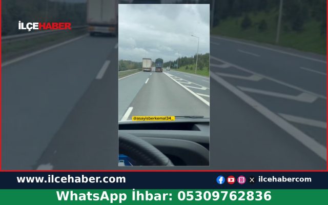 Kocaeli Çayırova’da Kamyonetten Bidonlar Yola Savruldu