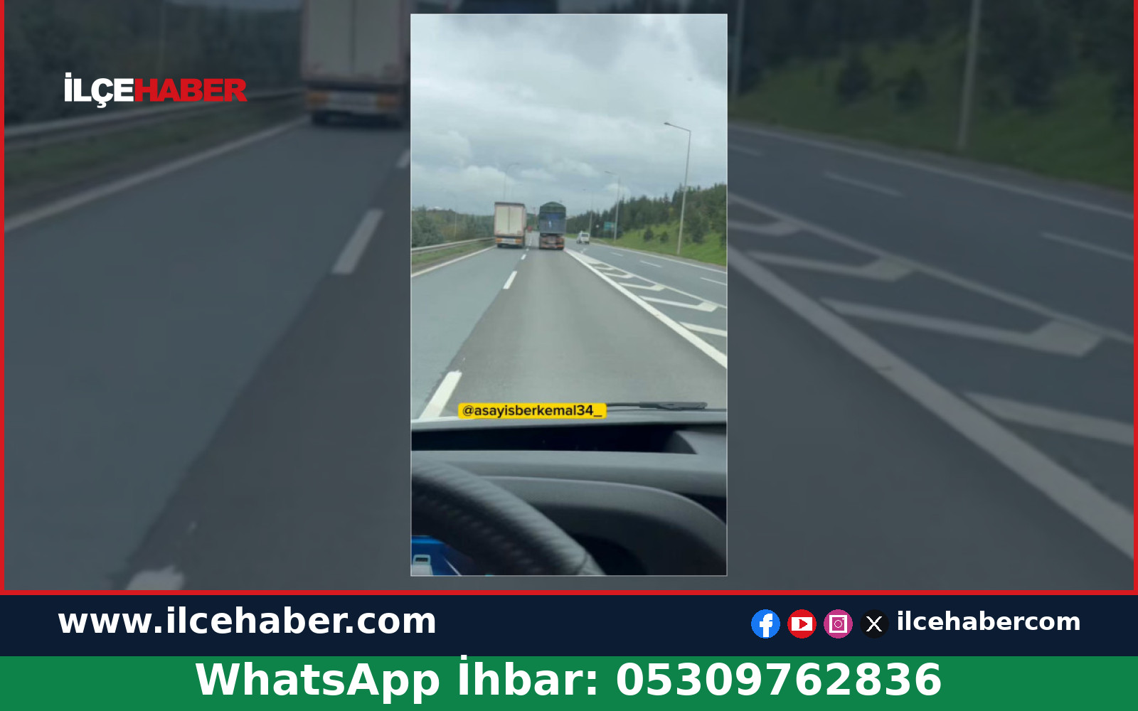 Kocaeli Çayırova’da Kamyonetten Bidonlar Yola Savruldu