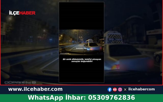 Şile Yolu’nda Tehlikeli Makas Atan Sürücü Trafik Ihlali Yaptı