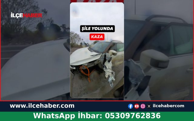 Şile Yolunda Trafik Kazası Meydana Geldi