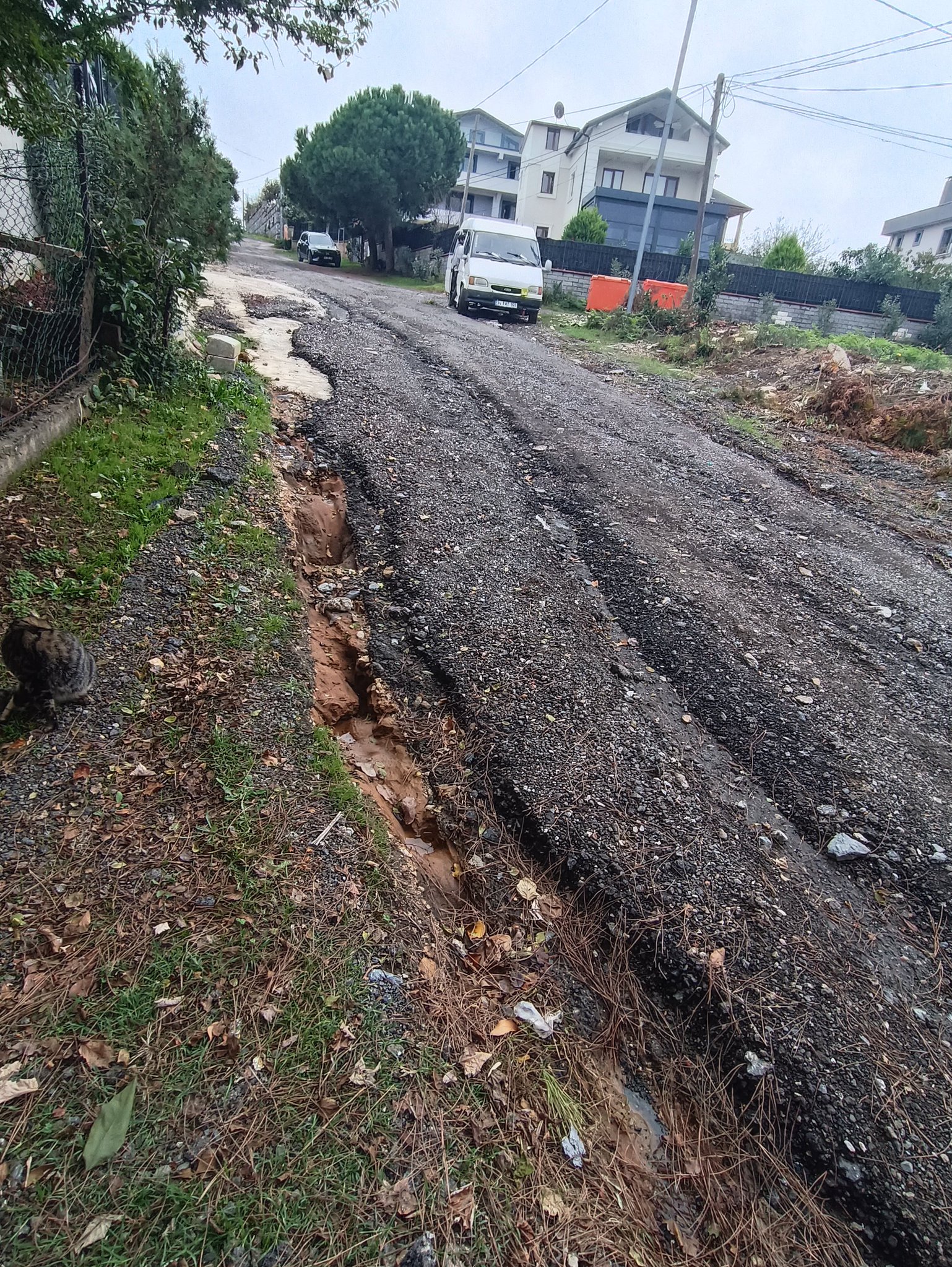 Beykoz Riva'da Bozuk Yollar ve Üst Yapı Çalışmaları Tepki Çekiyor