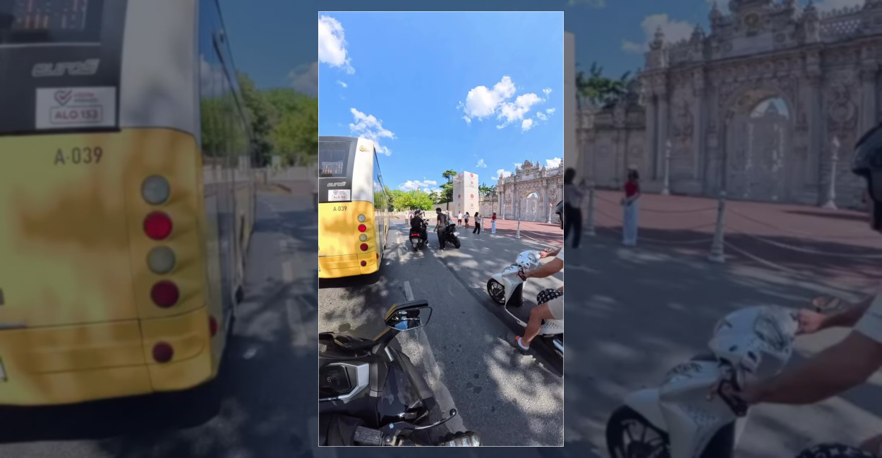 Motosiklet Sürücüsü Fren Arızası Nedeniyle Diğer Motosikletlere Çarptı