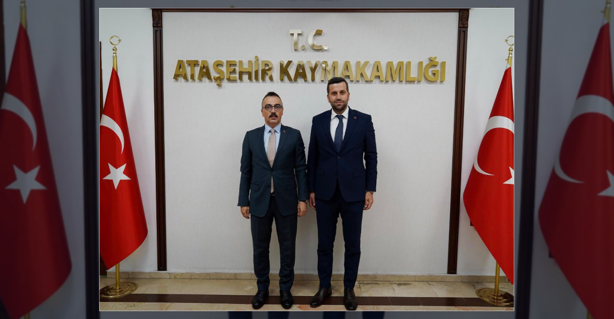 Ataşehir Kaymakamı Arslan’dan Başkan Vekili Orhan’a Kabul