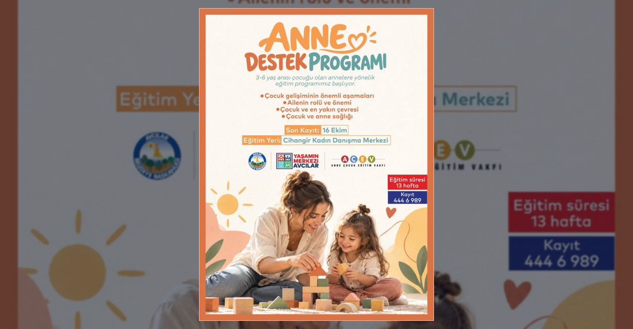Avcılar Belediyesi’nden Anne Destek Programı