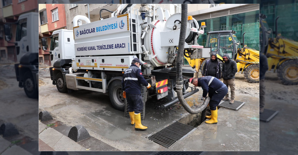 Bağcılar’da Yağış Hazırlığı Tamamlandı