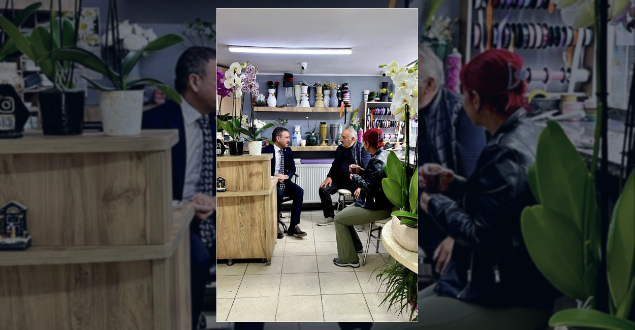 Bakırköy Kaymakamı Kartaltepe Mahallesinde Esnafı Ziyaret Etti