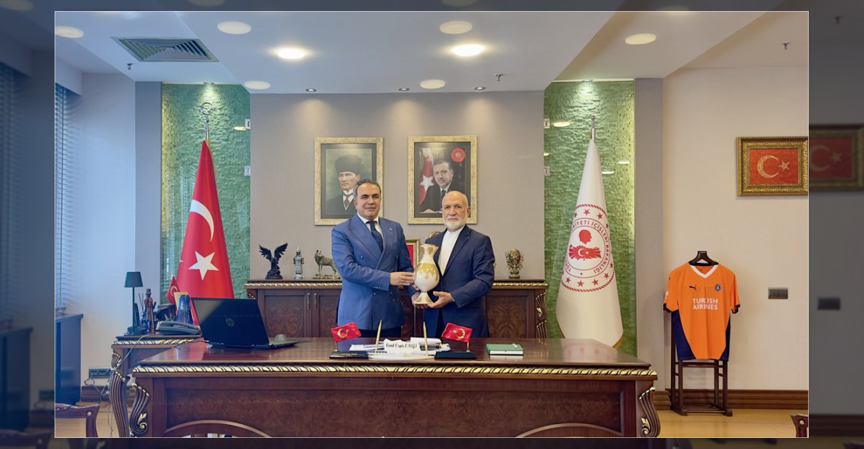 Başakşehir Kaymakamı Öneği, Siirt Vakfı Heyetini Kabul Etti