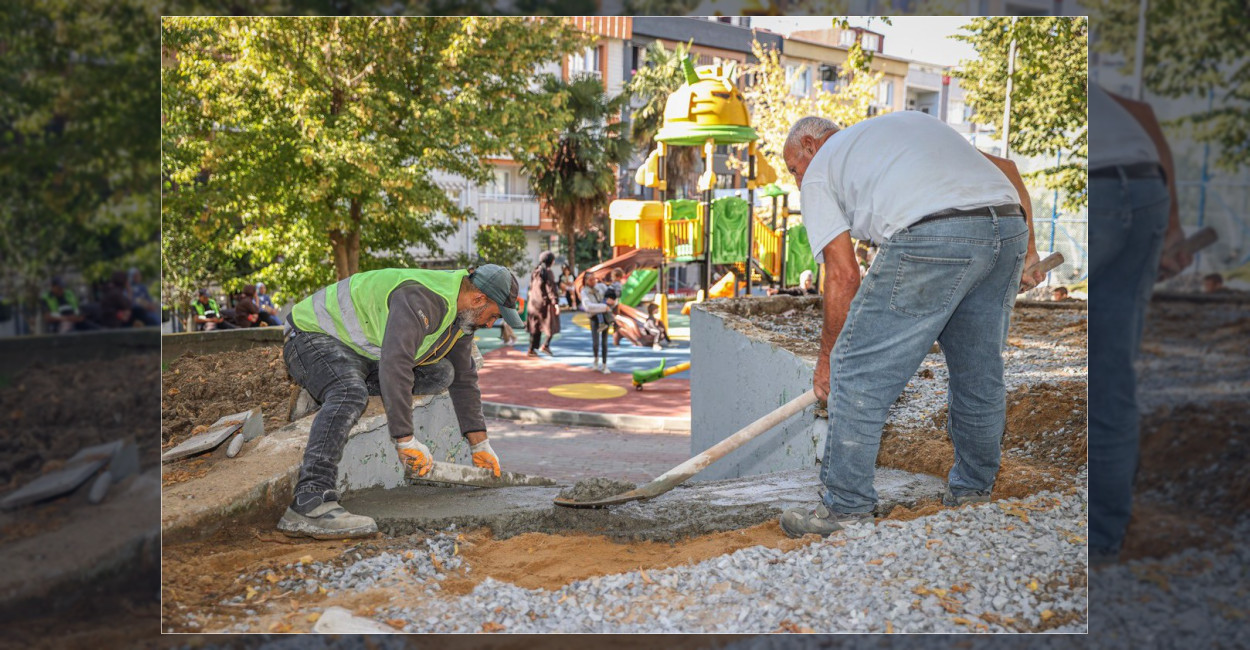 Bayrampaşa’da Okul Sokak Parkı Yenileniyor