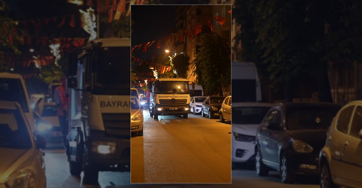 Bayrampaşa’da Temizlik Çalışmaları Sürüyor