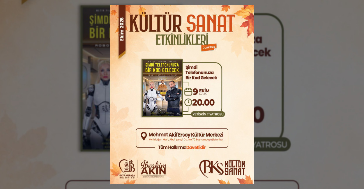 Bayrampaşa’da Tiyatro Oyunu Sahnelenecek