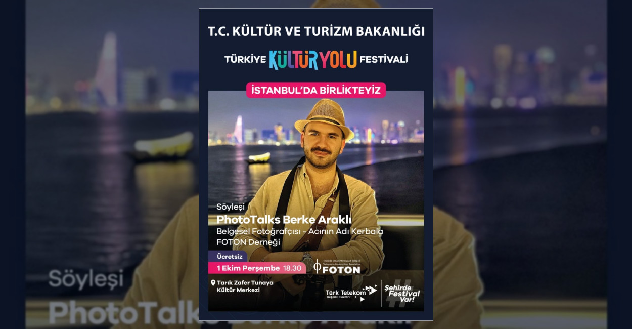 Berke Araklı İstanbul’da Söyleşiye Katılıyor