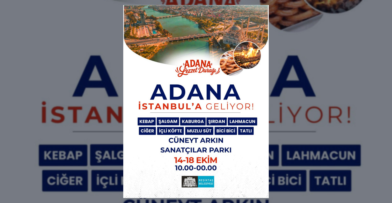 Beşiktaş Belediyesi Adana Lezzet Festivali’nde