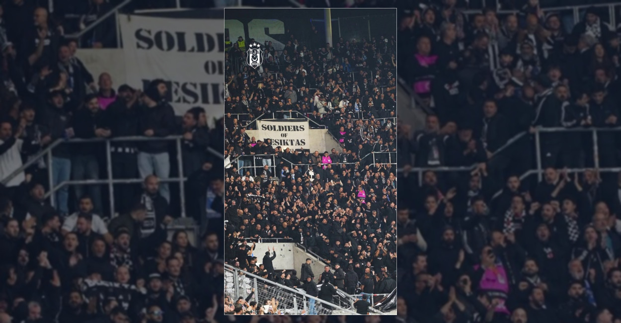 Beşiktaş Taraftarları Hoffenheim Stadyumunda Görüntülendi