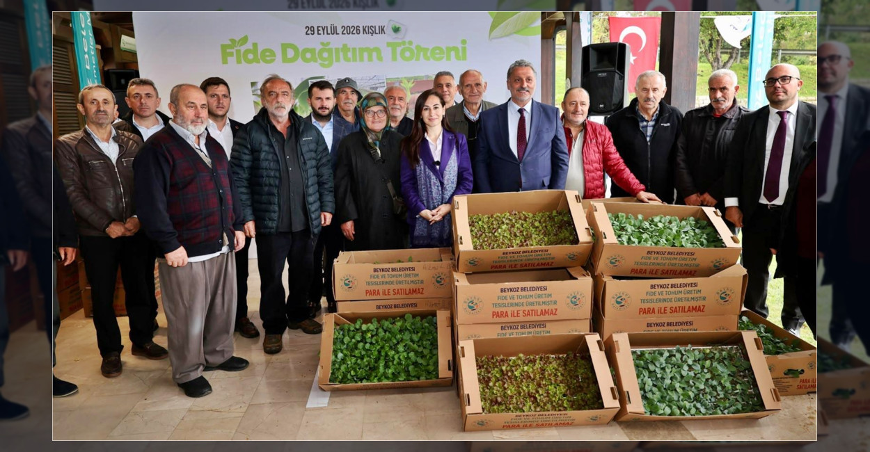 Beykoz’da Çiftçilere 625 Bin Kışlık Fide Dağıtıldı