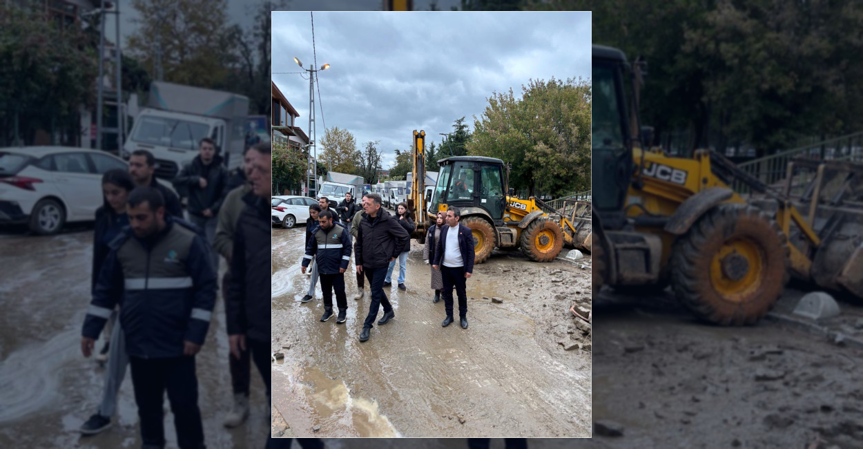 Beykoz’da Şiddetli Yağış Sonrası İnceleme