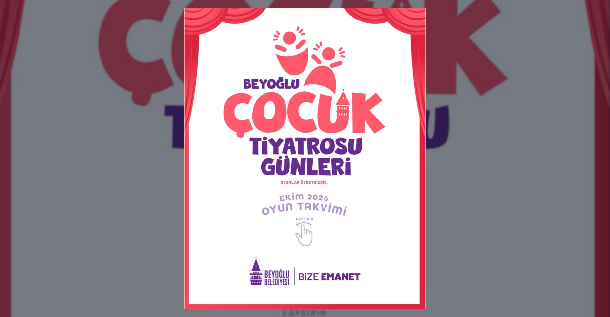 Beyoğlu’nda Çocuk Tiyatrosu Günleri Sürüyor