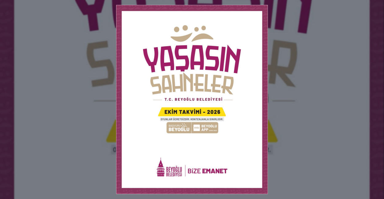 Beyoğlu’nda Yaşasın Sahneler Etkinliği Tiyatroseverleri Buluşturuyor