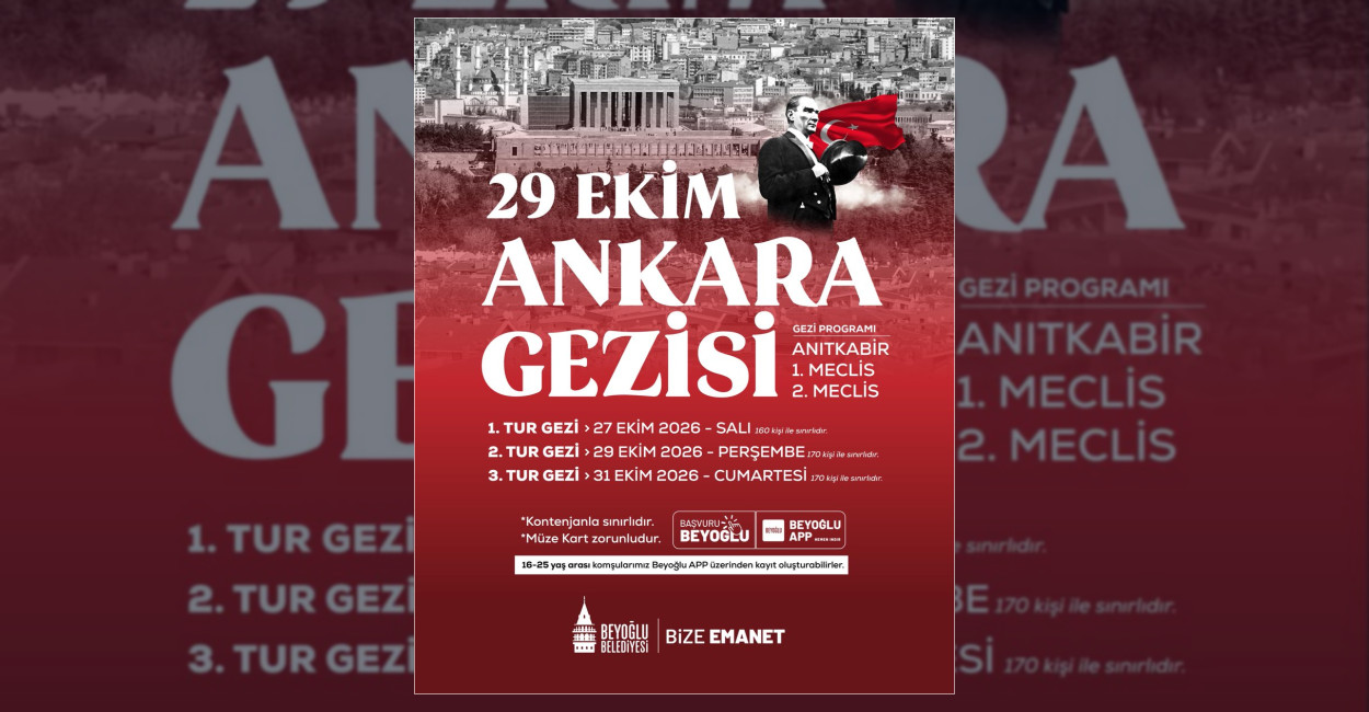 Beyoğlu’ndan Gençler İçin Anıtkabir Ziyareti