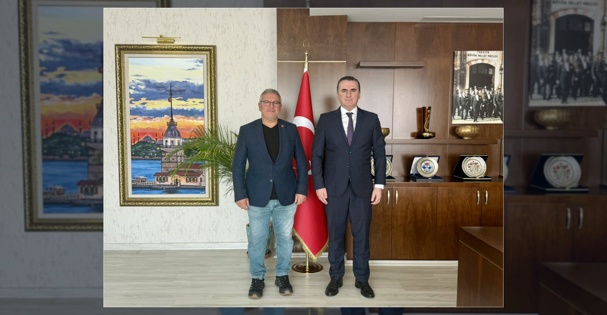 Bülten İstanbul İmtiyaz Sahibi Bel’den Kaymakam Yıldız’a Ziyaret