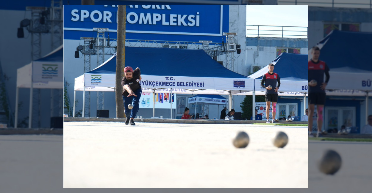 Büyükçekmece’de Bocce Volo Turnuvası Sona Erdi