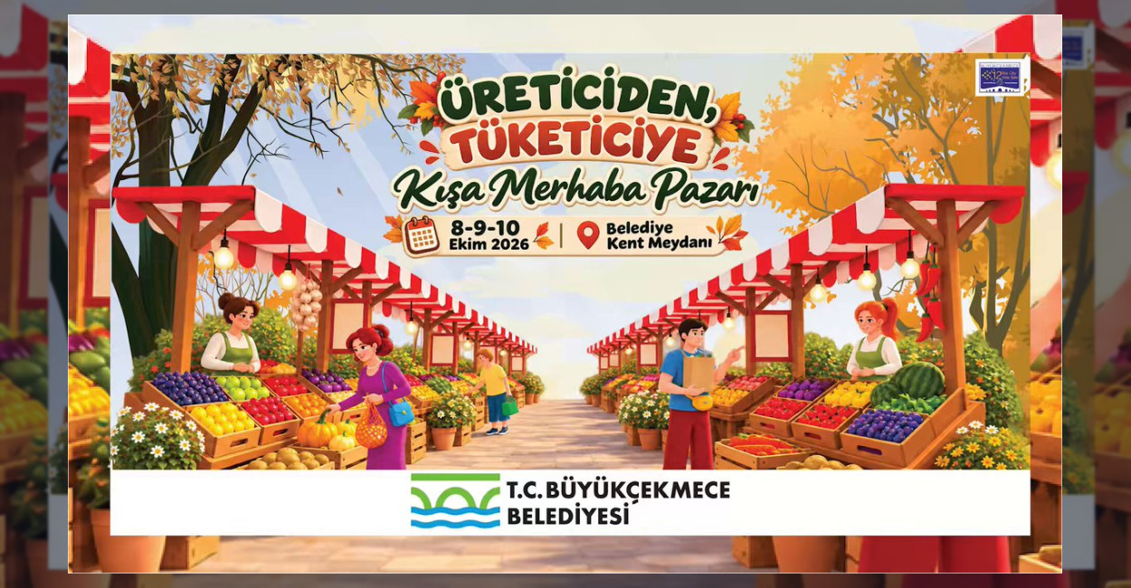 Büyükçekmece’de Kışa Merhaba Pazarı Açıldı