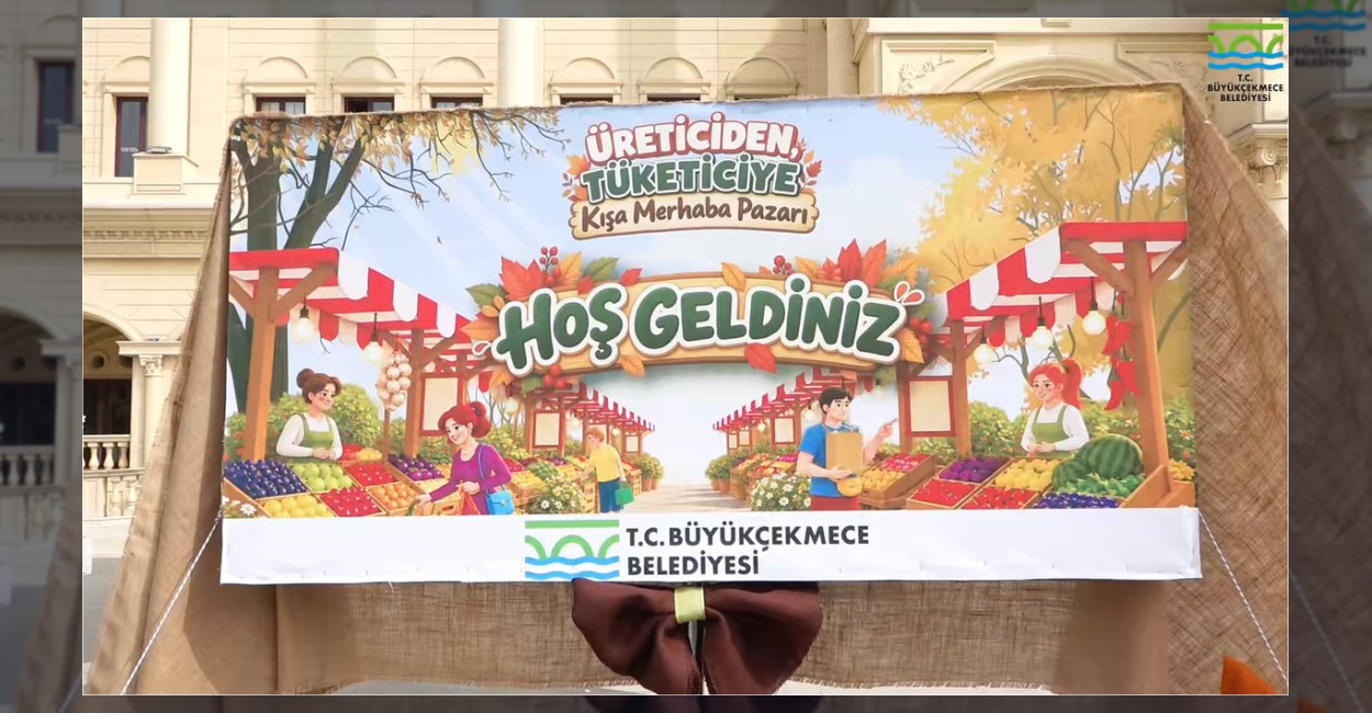 Büyükçekmece’de Kışa Merhaba Pazarı Açıldı