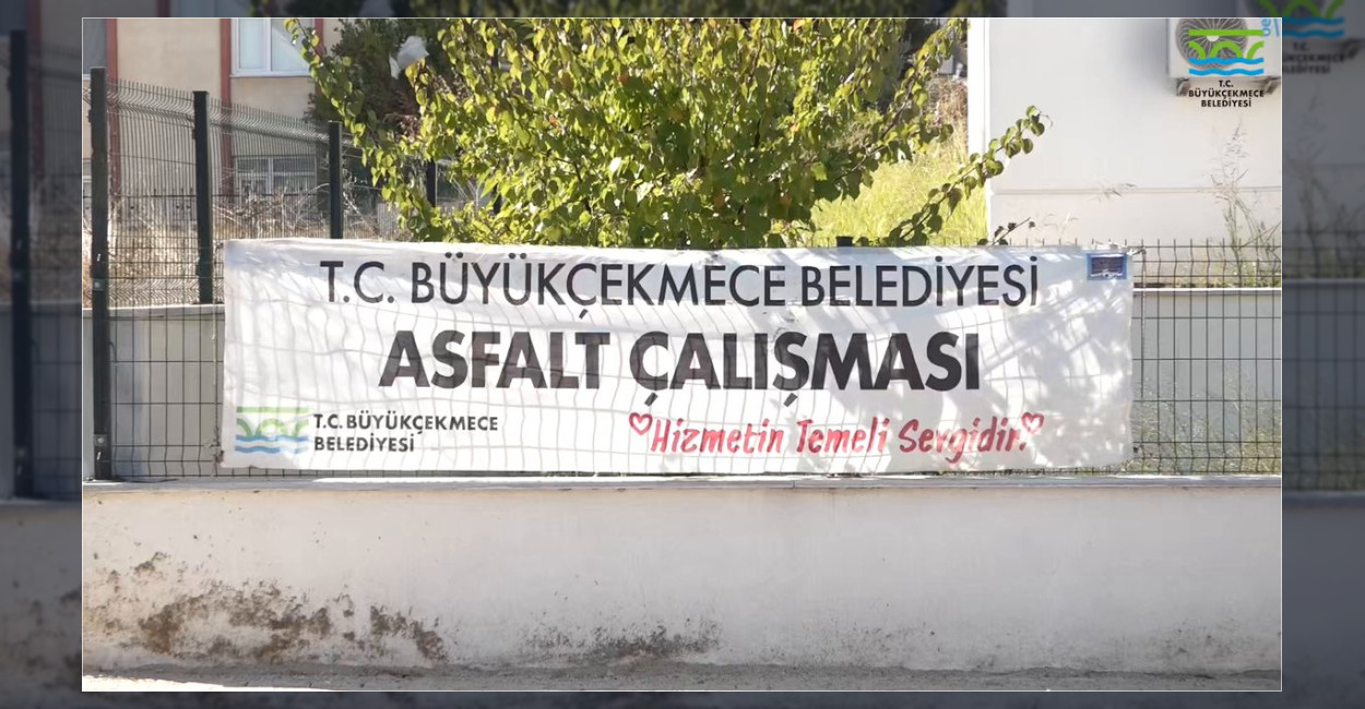 Büyükçekmece’de Sokaklar Asfaltlandı