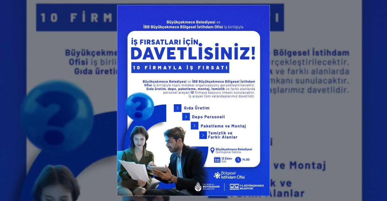 Büyükçekmece’de Toplu Mülakat Organizasyonu