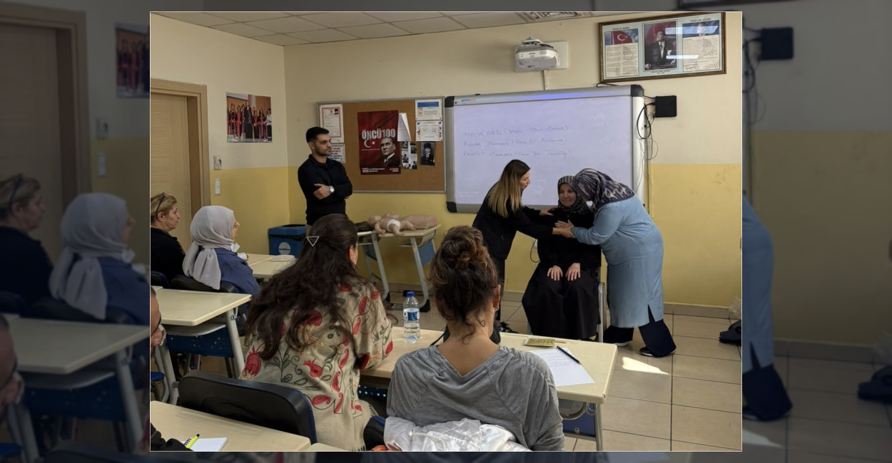 Büyükçekmece’den Temel İlk Yardım Eğitimi