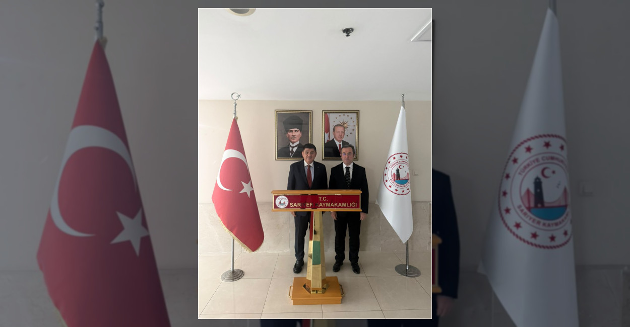 Büyükelçi Göksu’dan Sarıyer Kaymakamlığına Ziyaret