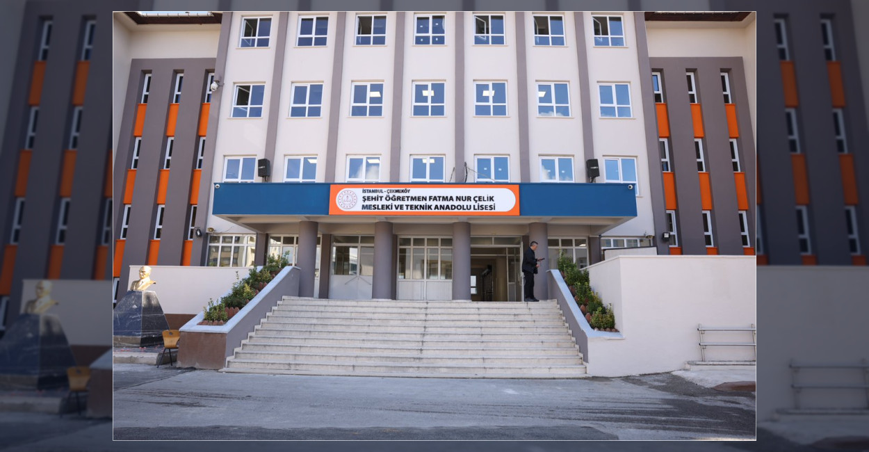 Çekmeköy’de Lisede Tadilat Çalışmaları Tamamlandı