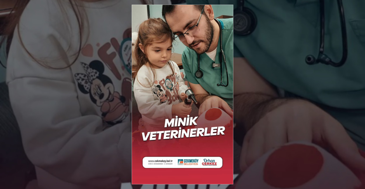 Çekmeköy’de Miniklere Hayvan Sevgisi Eğitimi
