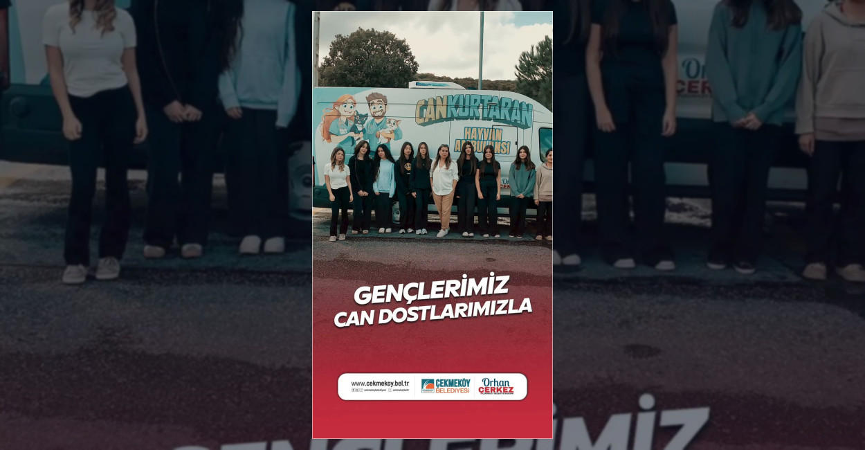 Çekmeköy’de Öğrencilerden Hayvan Bakımevine Ziyaret