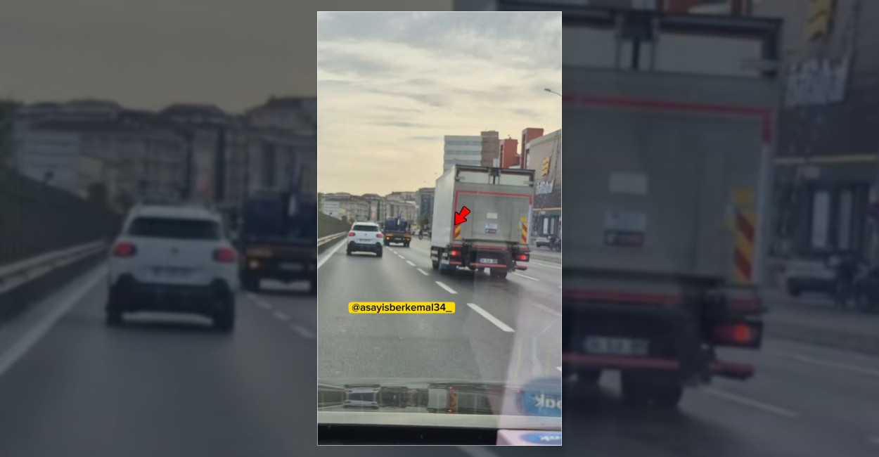 Çekmeköy’de trafikte tehlikeli sıkıştırma