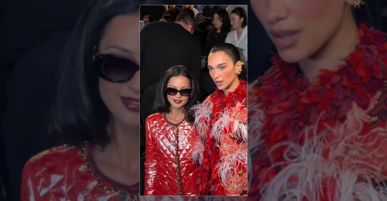 Dua Lipa ve Alexa Demie Chanel Defilesinde Buluştu