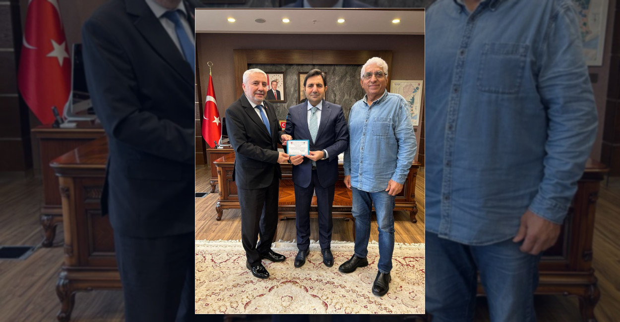 DÜTTİP Başkanı Ortatepe’den Kaymakam Uslu’ya Ziyaret
