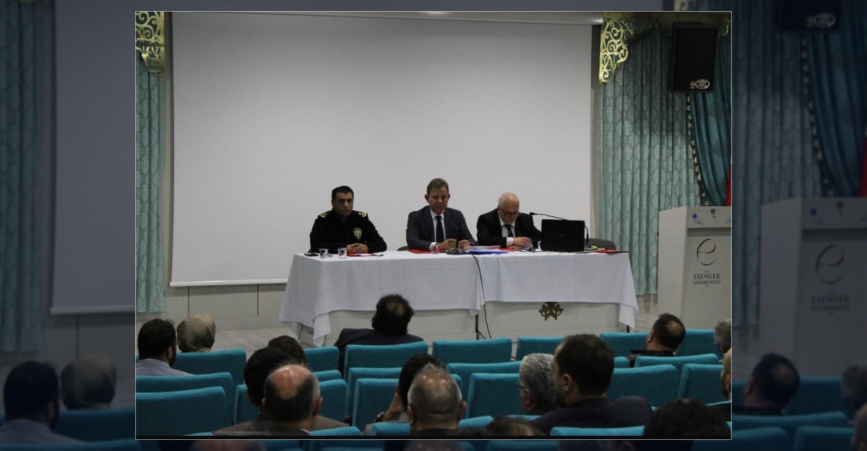 Esenler’de Okul Güvenliği Toplantısı Gerçekleştirildi